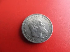 *  Württemberg 3 Mark 1909 F.  Silber * Wilhelm II.  (29)(Alb.2)