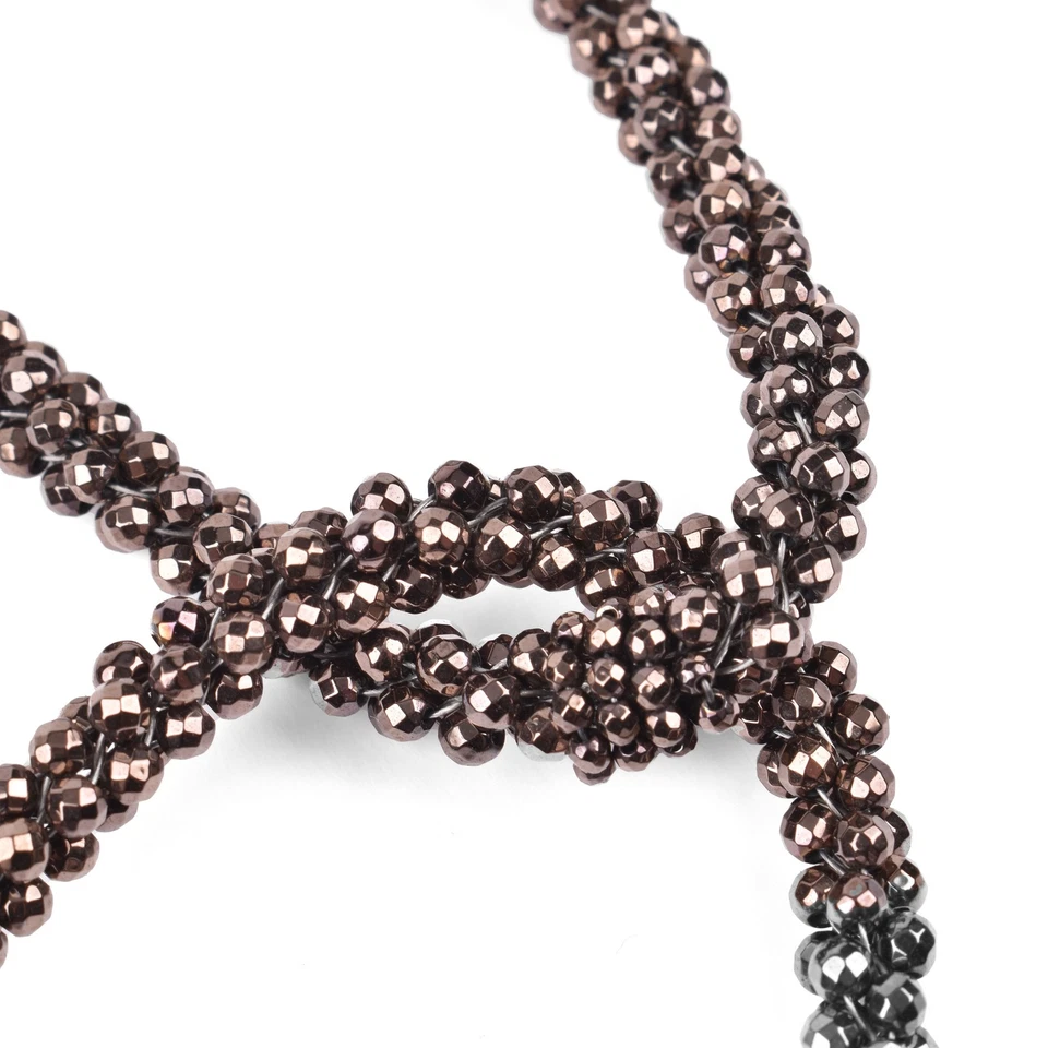 COLLAR GARGANTILLA/JOYERÍA BRUNELLO CUCINELLI MUJER MARRÓN EMATITA ESLABÓN CADENA Foto 2 de 3