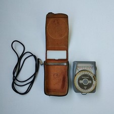 Vintage Soviet Leningrad-4 Light Meter USSR Exposure Meter Photography Collectib