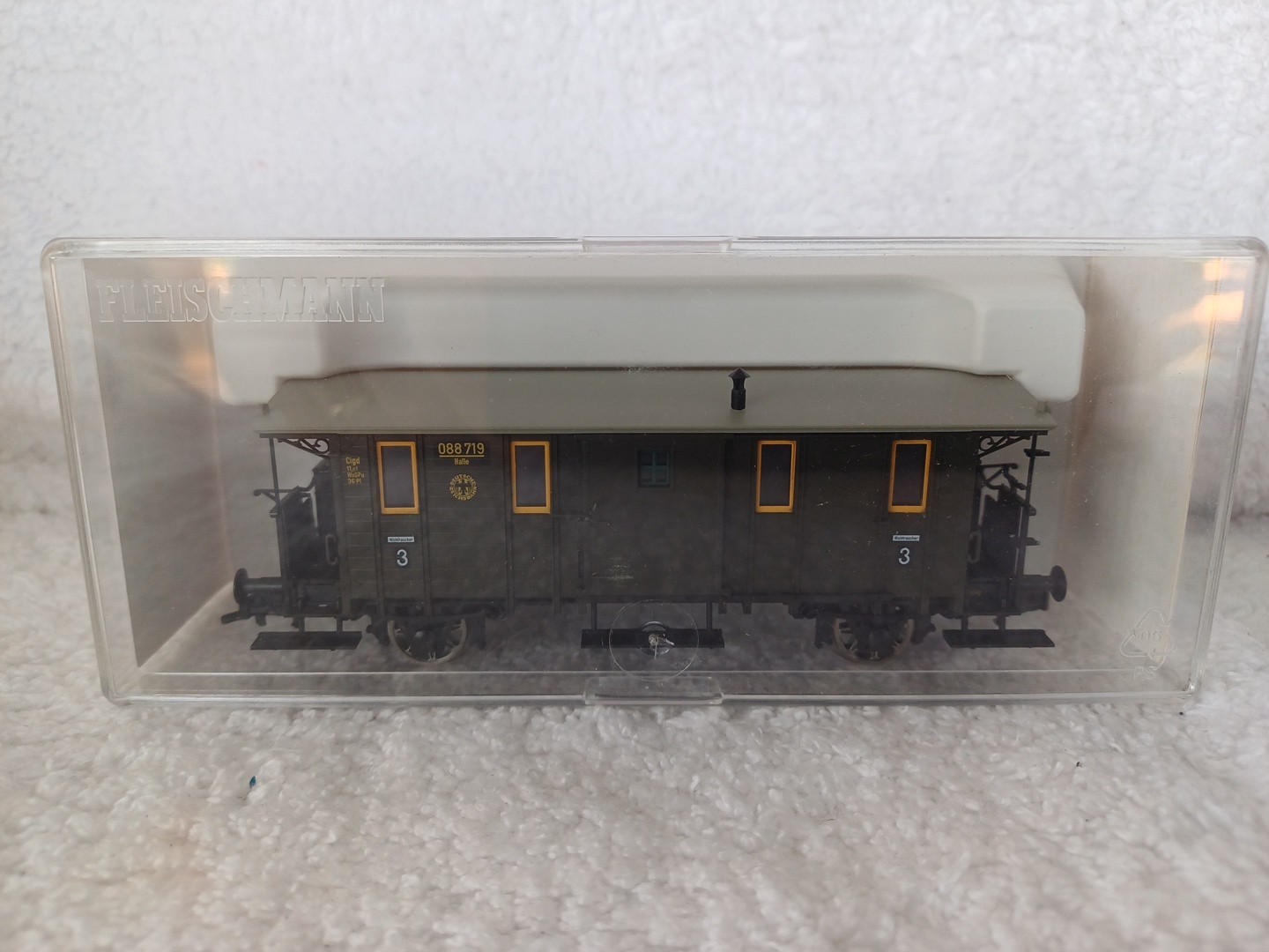 Fleischmann HO Gauge 5368K Optional DRG Covered Freight Car