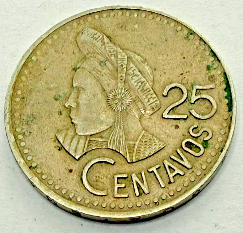 Guatemala 1993 25 Centavos