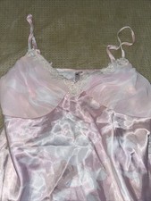 Chemise De Nuit Femme Gilligan & O'Malley – Ivoire, Taille S, Manches Courtes, Chiffon Léger (Neuf)