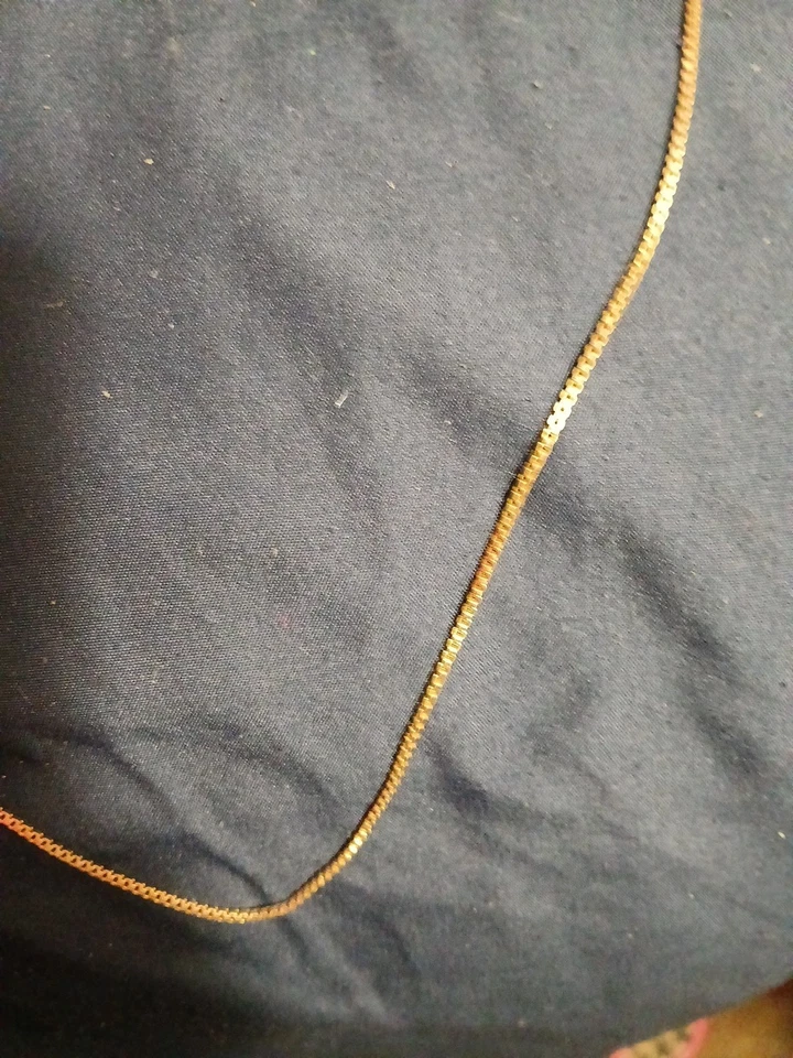 COLLAR CADENA ORO AMARILLO 14K, 18" Foto 2 de 4