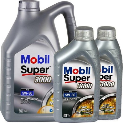 7L MOBIL Super 3000 XE 5W30 MOTORÖL für VW 50500/1 MB 229.31/51/52 dexos-2 LL-04
