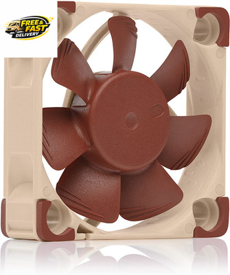 Nf-A4X10 FLX, Premium Quiet Fan, 3-Pin (40X10Mm, Brown)