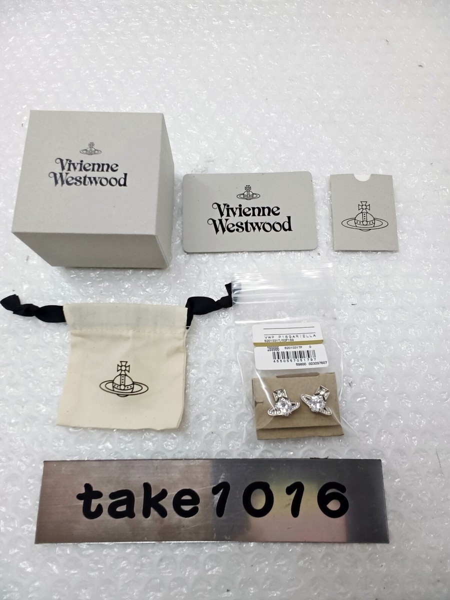 ★Vivienne Westwood★ Vivienne Westwood 6201031T 02R601 Arie Vivienne Westwood] ARIELLA Earrings for Women Brass 6201031T