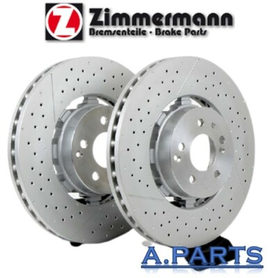Zimmermann 2x brake discs ø390 front Mercedes AMG W205 C205 A205 S205 X253  
