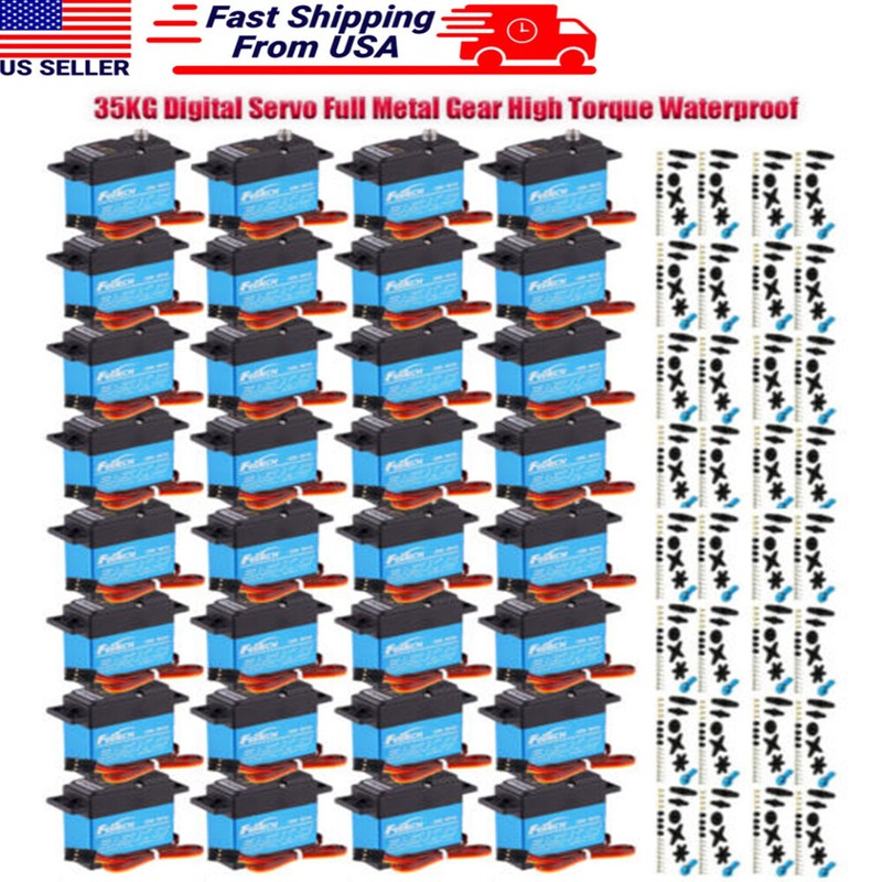 35KG Waterproof Digital Servo Metal Gear HIGH TORQUE & SPEED for RC Car Boat USA
