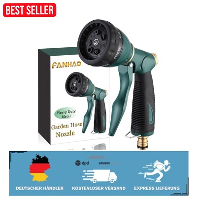 100% Heavy Duty Metallschlauch Pistole mit ergonomischem Griff   Zinklegierung