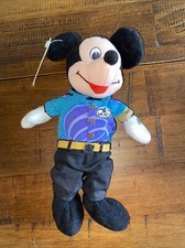 Disney Bean Bag Plush - NAVIGATOR MICKEY Disney Quest Mickey Mouse 9 inch 