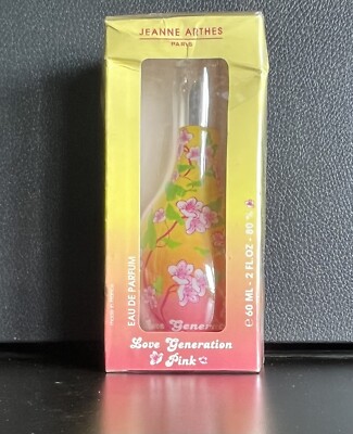 Love Generation Pink by Jeanne Arthes Paris 2.0 Oz Eau de Parfum Spray RARE