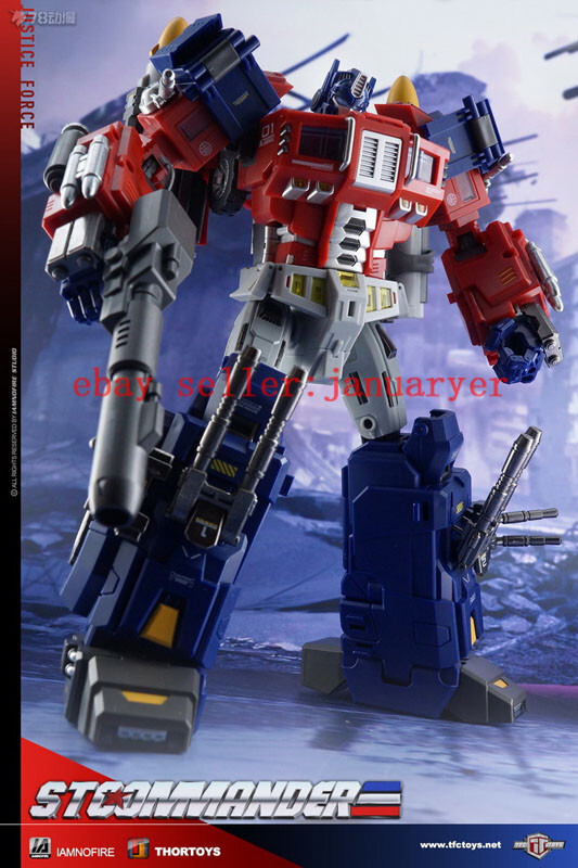 Perfect Tfc Toys Stc-01 Rolling Thunder Optimus Prime Action