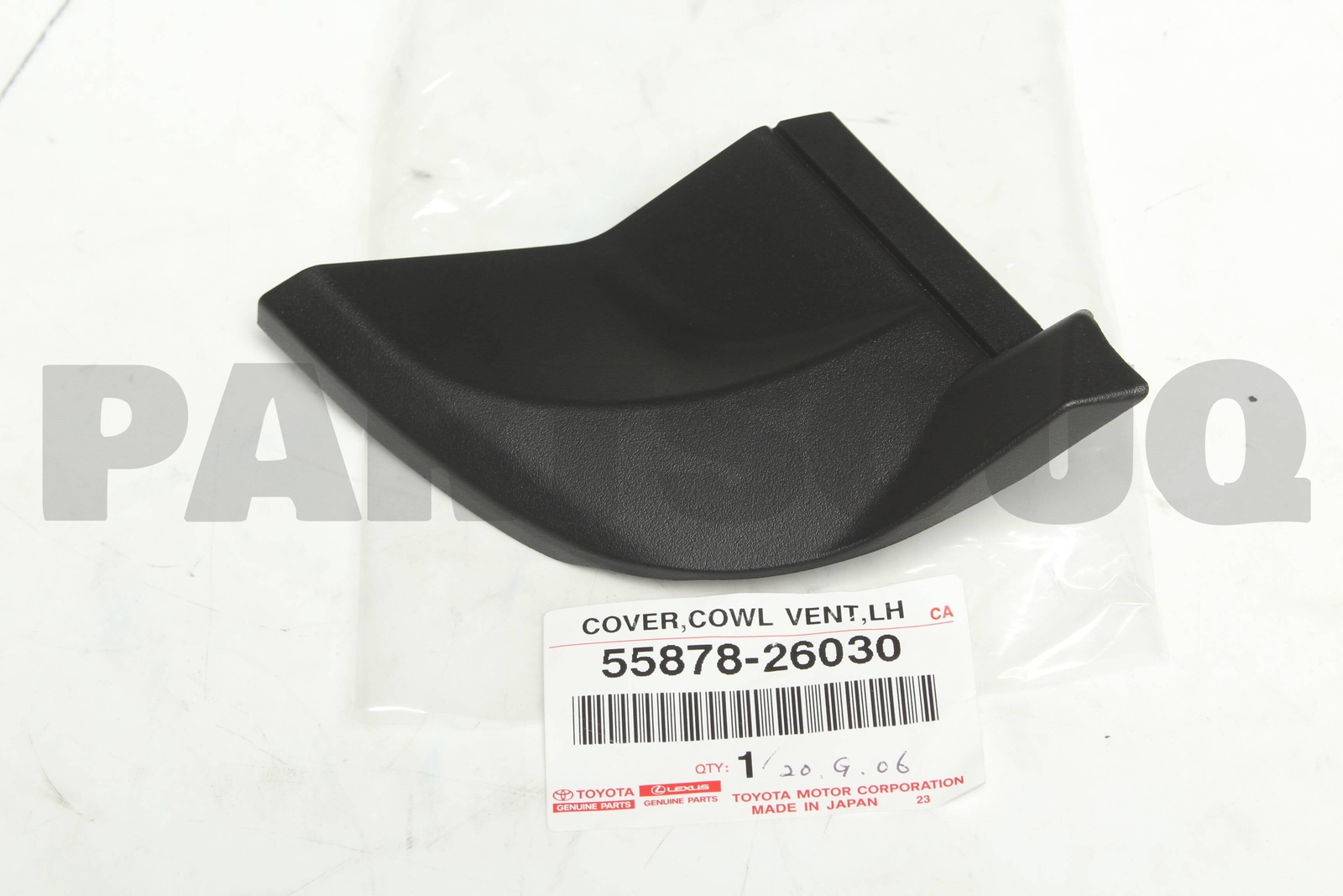 5587826030 Genuine Toyota COVER, COWL VENT, LH 55878-26030 | eBay