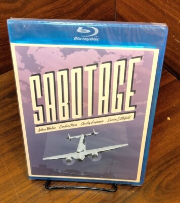 Sabotage (Blu-ray,1939) Special Edition - NEW - Free