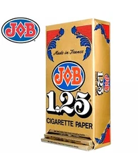 JOB 1 1/4 1.25 Rolling Papers Gold 24 Booklet FREE SHIP NEXT DAY Full Box
