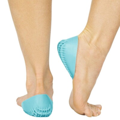 VIVE Heel Cups Gel Shoe Insert Pads - Heavy Duty /PLANTAR/ MEDIUM / FAST SHIP