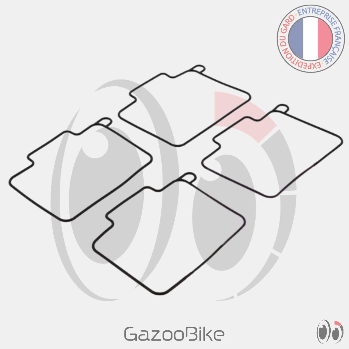 Joints de cuve Husqvarna TC 125 contre les fuites d'essence de carburateur 2017-2022 - 2