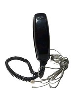 Vtg Bell South Trimline Black Square Push Button Telephone Wall Mount