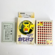 Nintendo Pokemon Playing Cards Yellow 3d 1998 Released for Nintendo Pokemon Playing Cards Yellow 3d 1998 Released for