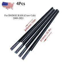 For 2009-2021 Ram 1500-5500 Door Outer Belt Weatherstrip Front Rear Left Right