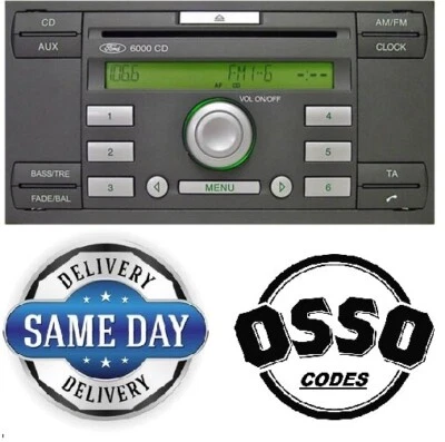 ✅FORD M & V SERIAL RADIO CODE UNLOCK FOCUS TRANSIT FIESTA MONDEO C-MAX✅