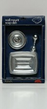 VINTAGE KIRSCH CONCORD CHROME WALL MOUNT SOAP DISH