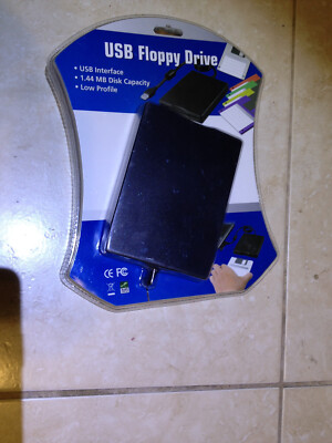 NEW...GENERIC USB Powered External 3.5'' Floppy Disk Drive ...SEALED... NEW
