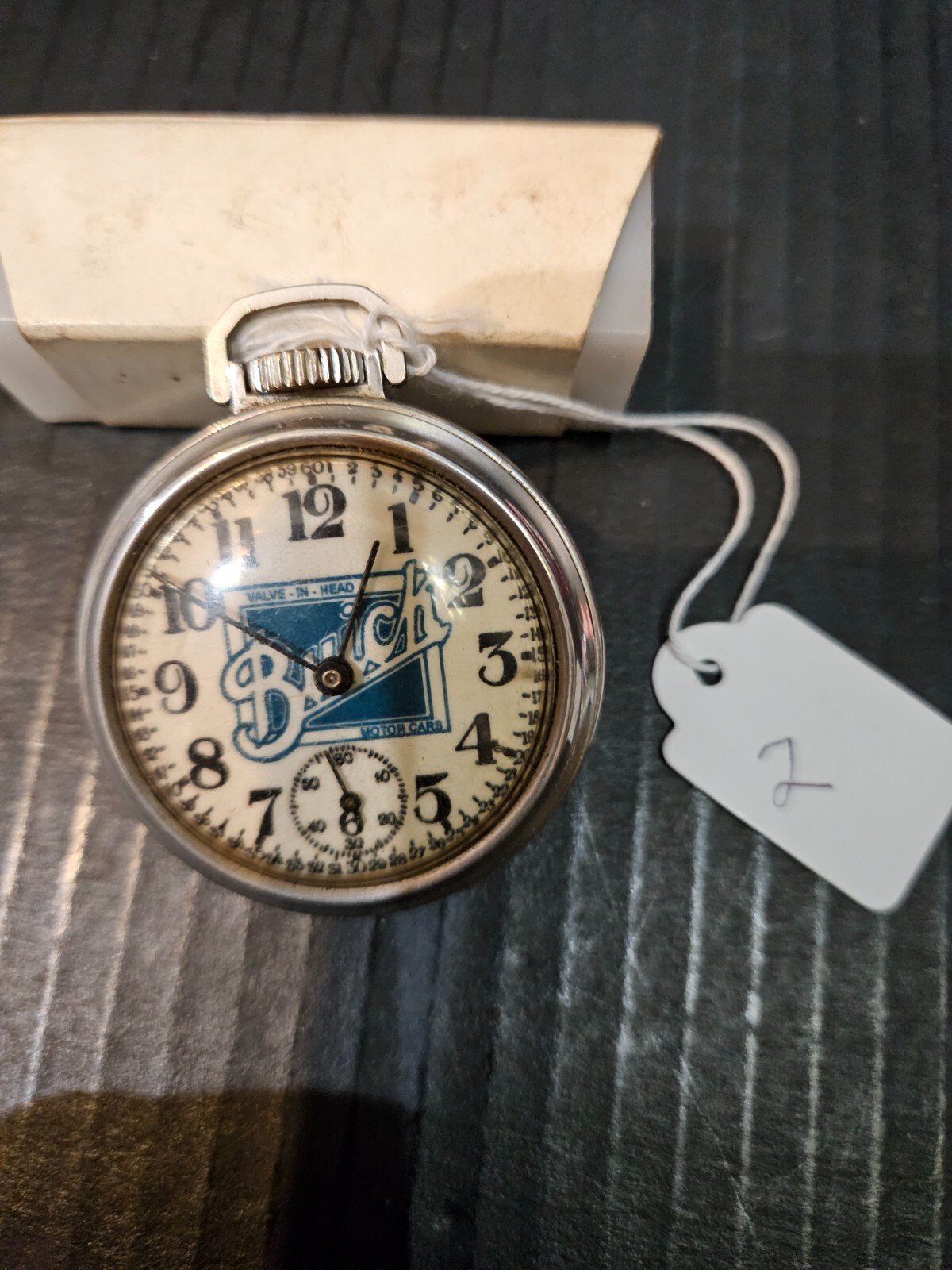 Antique BUICK Car Advertising Pocket Watch 2A | eBay