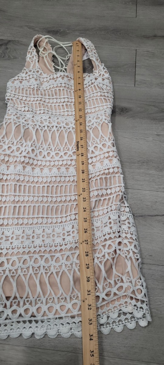 love triangle lace midi dress Love Triangle Lace Midi Dress Size 8 NWT