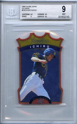 1998 Ichiro Calbee Japan CD Cards CD-08 Orix Seattle Mariners Mint