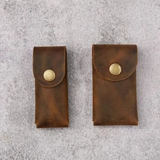 Leather knife sheath for Swiss Army multitool belt sheath holster for Swisschamp