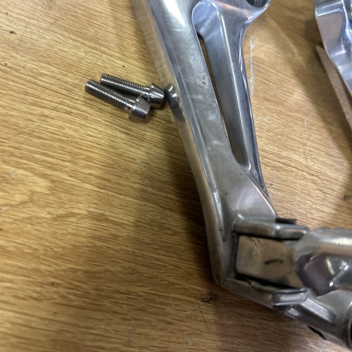 1998 Honda VTR 1000 F Superhawk Rear Passenger Foot Peg Rest Left Right - Picture 6 of 17