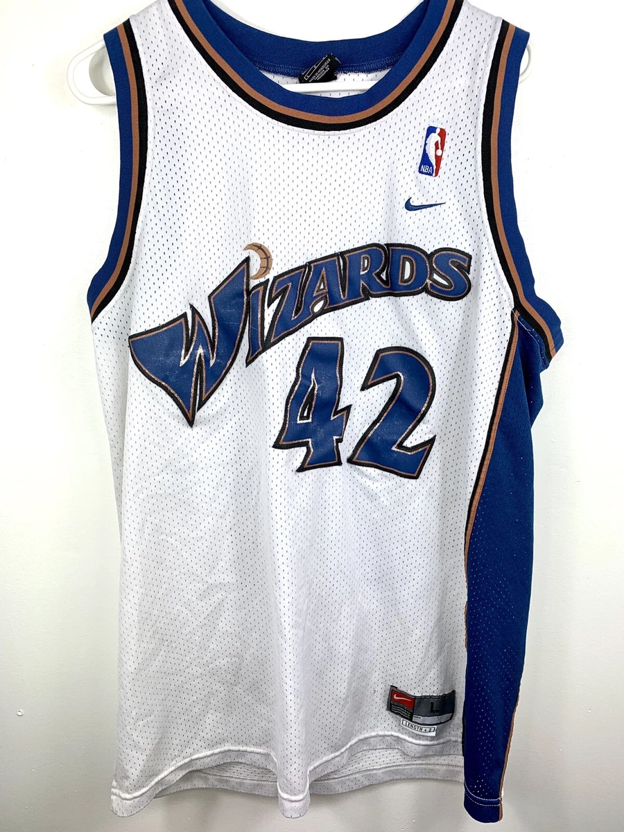 RARE JERRY STACKHOUSE WASHINGTON WIZARDS NIKE BASEBALL JERSEY