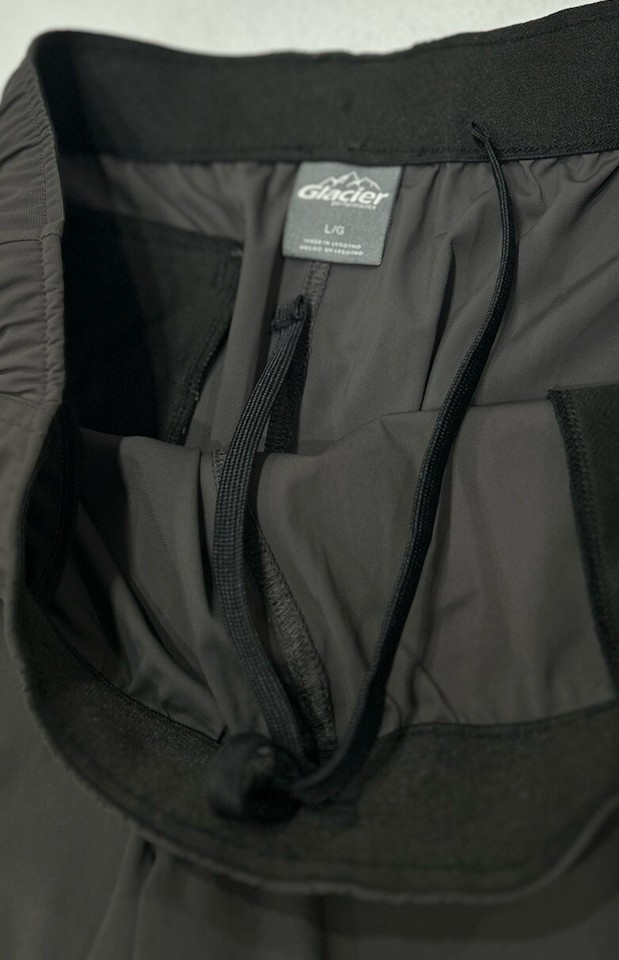 Glacier Men's Performance Shorts, Dark Grey, Size L eBay