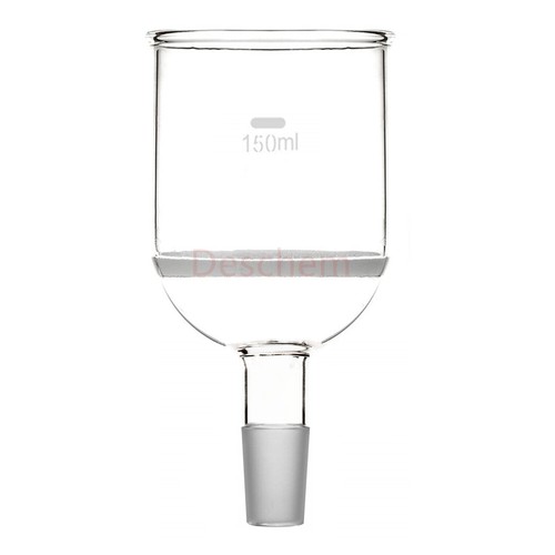 Glass Buchner Funnel Core Filter With 24/40 Ground Joint Lab Chemistry Glassware - Picture 3 of 11