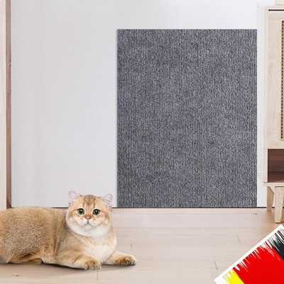 Cat Carpet Self-Adhesive Trimmable Furniture Sofa Couch Protector(40*100CM Grey)