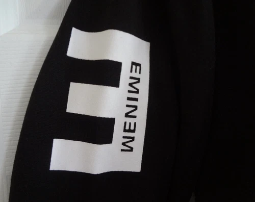 EMINEM RECOVERY SWEATSHIRT HOODIE LARGE SLIM SHADY NO LOVE CONCERT TOUR SOUVENIR