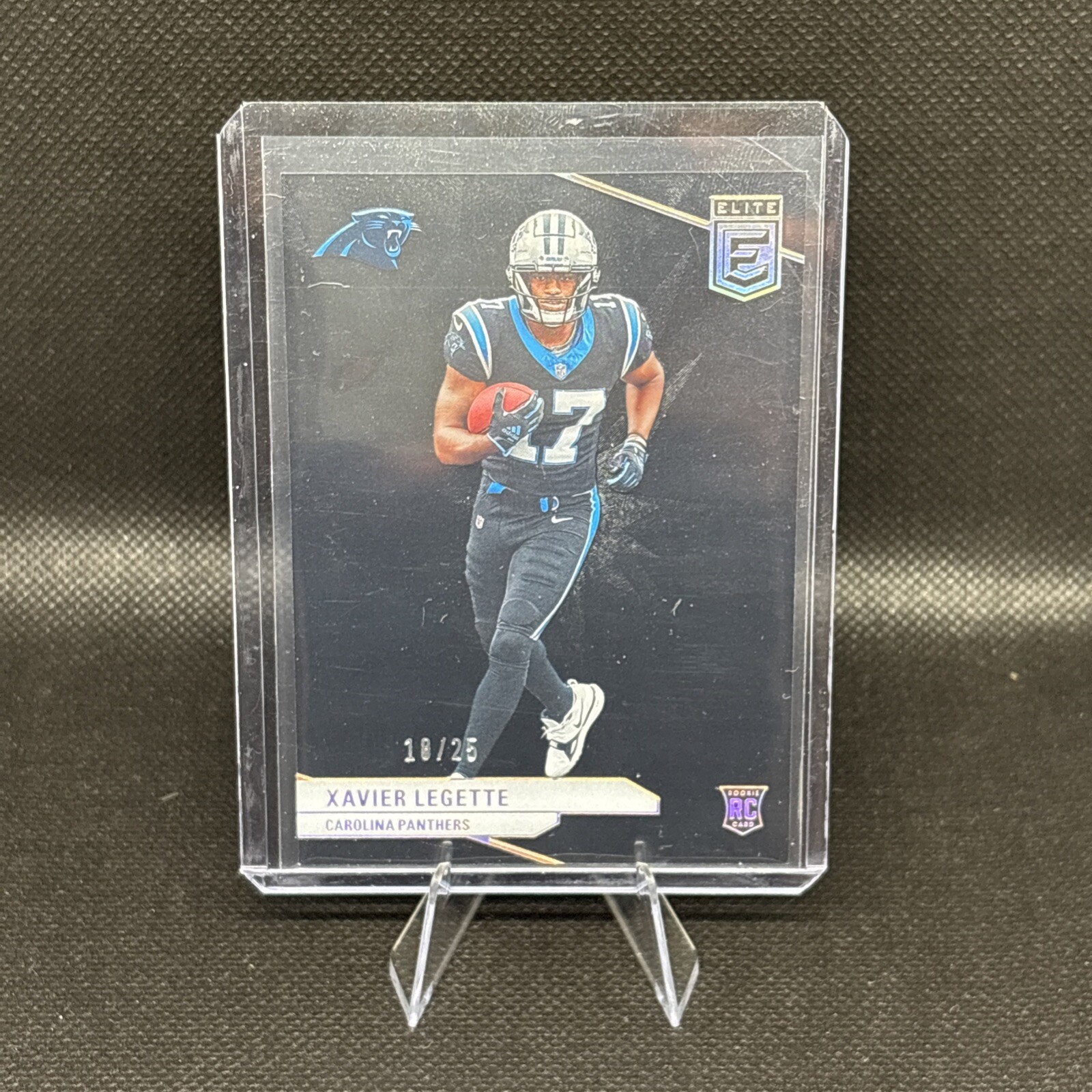 2024 Elite Black Xavier Legette Carolina Panthers Rookie /25 Color Match