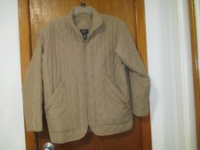 Amber Stone Petite Women's Jacket Full Zip Camel Size Ps