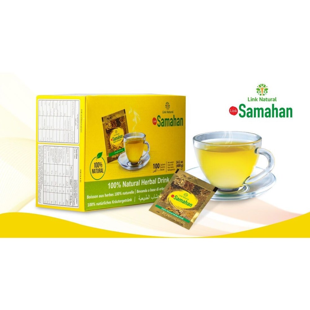 Natural Samahan Ayurvedic herbal tea drink 100 packets
