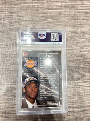 1996 fleer metal Kobe Bryant #137 Psa graded 8 | eBay