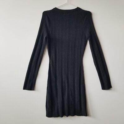 Cotton On Black Knit Mini Dress size Medium | eBay