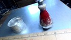 Red Painted Wood Handle ICE PICK antique vintage old kitchen utensil — photo 6
