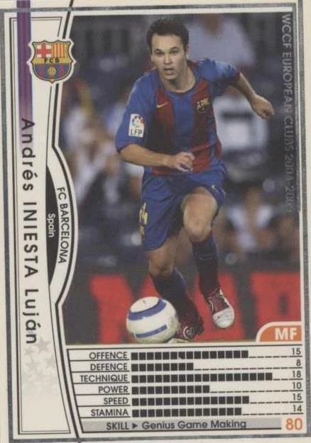 2004-05 Panini WCCF European Clubs Soccer Trading Cards for sale