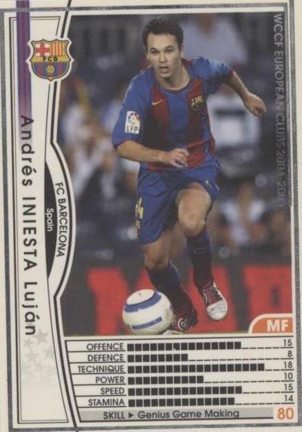 2004-05 Panini WCCF European Clubs Soccer Trading Cards for sale
