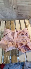 Pink Kidpik size 4 youth Jean shorts waist