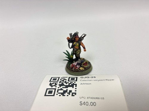 Catachan sergeant Ripper Johnson GJG-28 | eBay