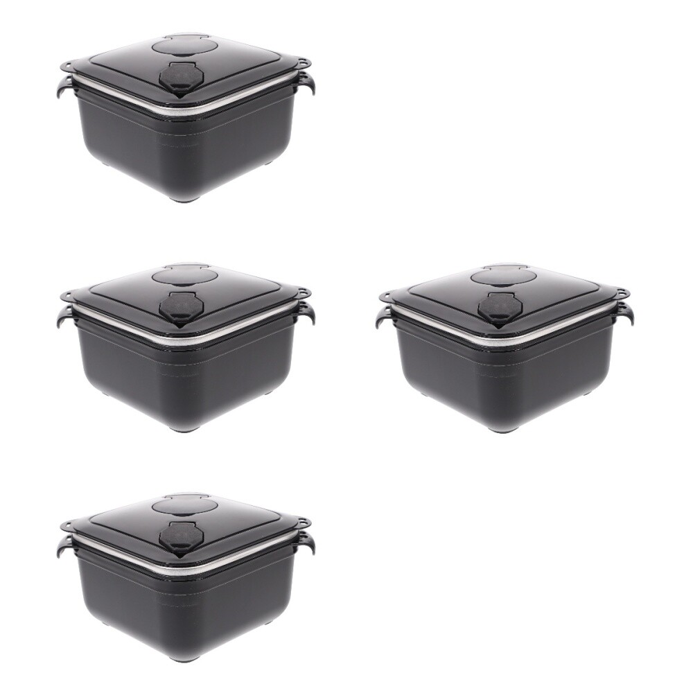 4 Pack Stainless Steel Instant Noodle Bowl Child Bowls with Chopsticks
