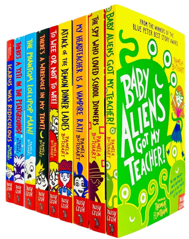 Pamela Butchart Baby Aliens Series 1-10 Book Collection Set NEW Beast in the...