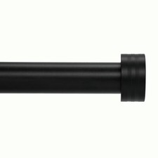 Curtain Rods for Windows 18 to 118 Inches Adjustable Length 1 Inch Diameter W...